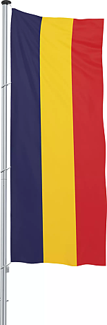 Fahnentuch RUMÄNIEN, Hissflagge