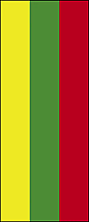 Fahnentuch LITAUEN