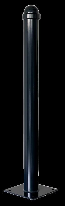 Poller BILBAO MICRO zum Aufdübeln, in RAL 7016 anthrazitgrau