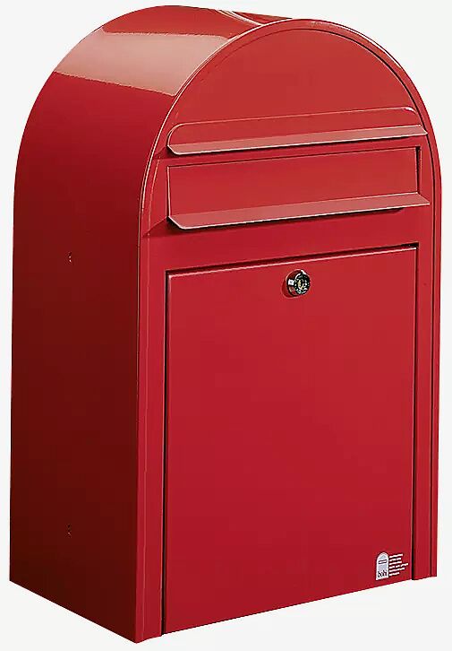 Briefkasten BOBI CLASSIC, in RAL 3005 weinrot