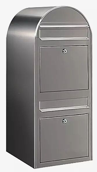 Briefkasten BOBI DUO, Edelstahl