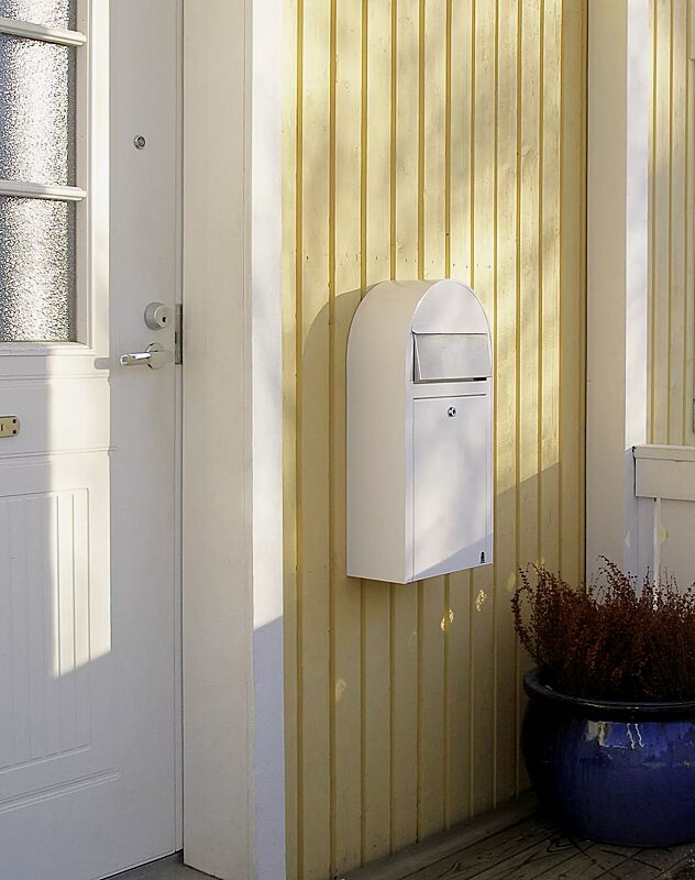 Briefkasten BOBI GRANDE S aus Stahl, feuerverzinkt und pulverbeschichtet