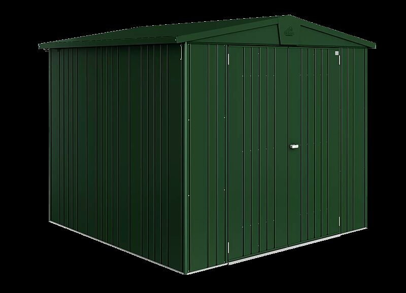 Gerätehaus EUROPA, Modell 4 in dunkelgrün