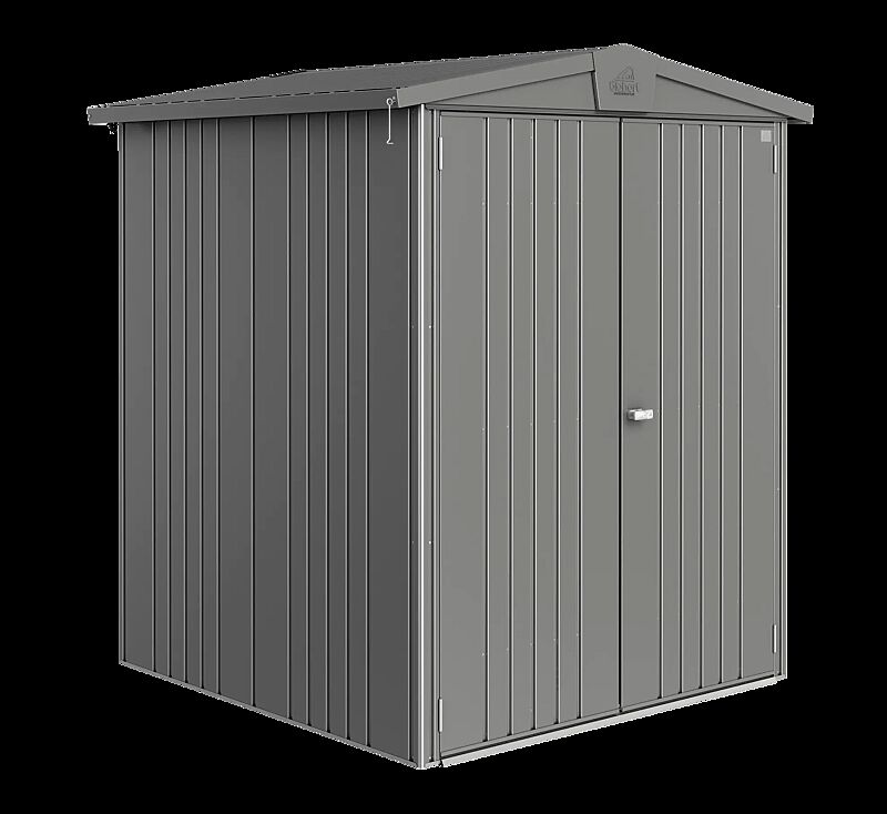 Gerätehaus EUROPA, Modell 2 in quarzgrau-metallic