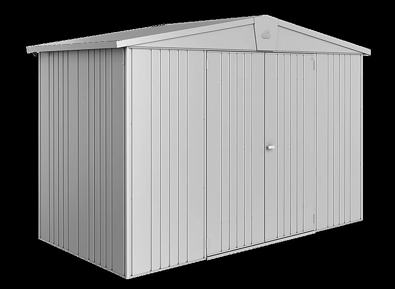 Gerätehaus EUROPA, Modell 4A in silber-metallic