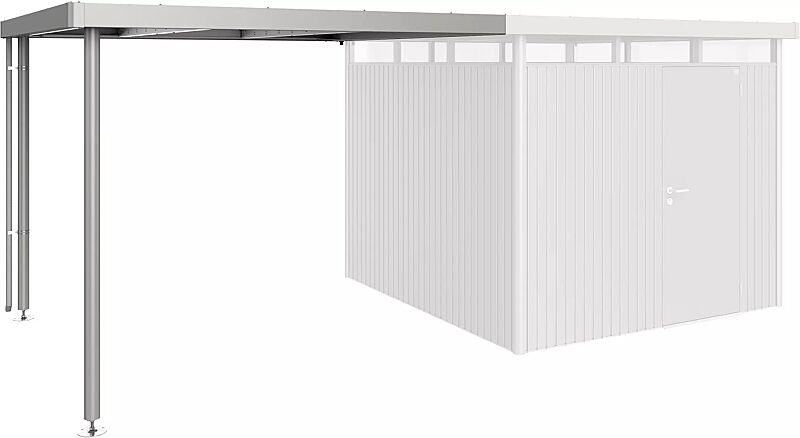 Seitendach für Gerätehaus HighLine®, Modell 4 in quarzgrau-metallic