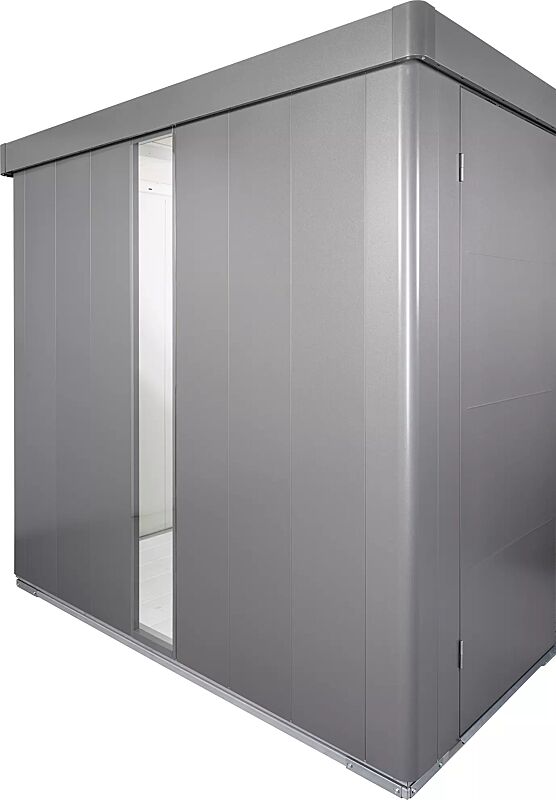 Lichtpaneel in dunkelgrau-metallic