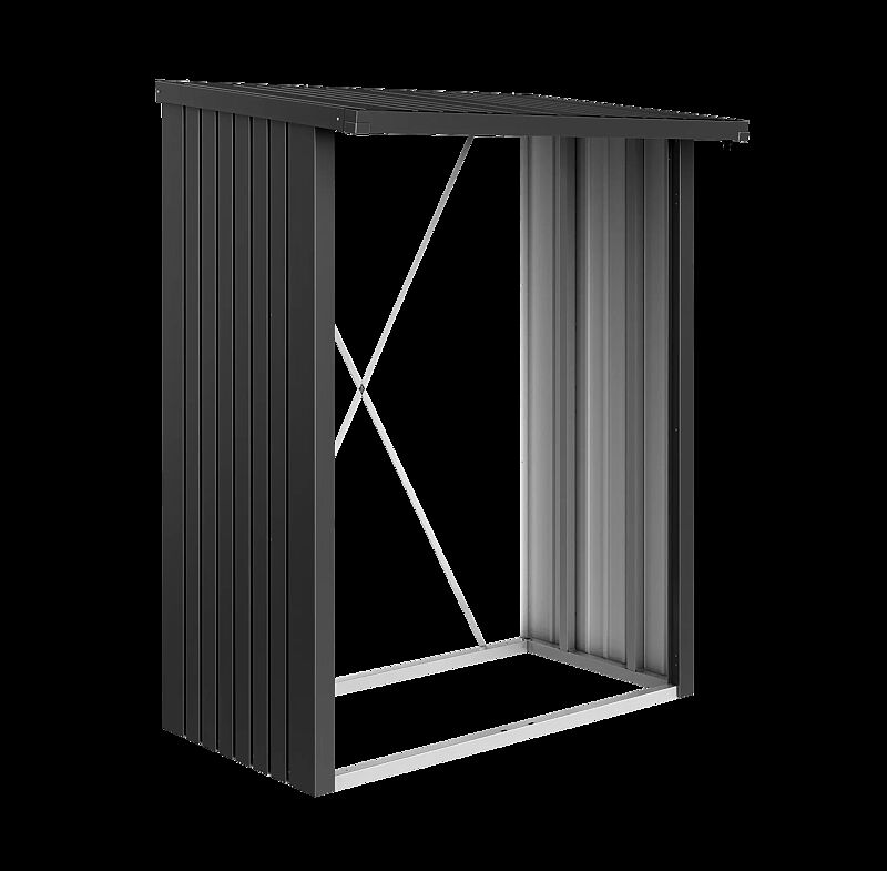 Geräteschrank WOODSTOCK®, Modell 150 in dunkelgrau-metallic