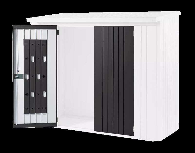 Türpaket für Geräteschrank WOODSTOCK® in dunkelgrau-metallic