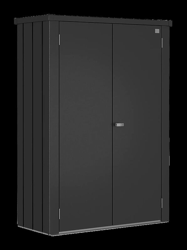 Geräteschrank ROMEO®, Modellgröße M HIGH, in dunkelgrau-metallic