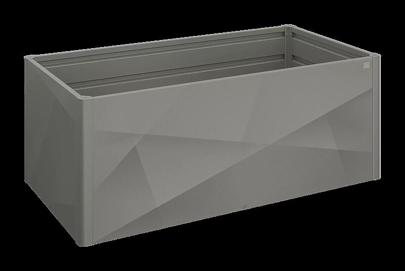 Hochbeet X-DESIGN, B x T 2000 x 1000 mm, in quarzgrau-metallic