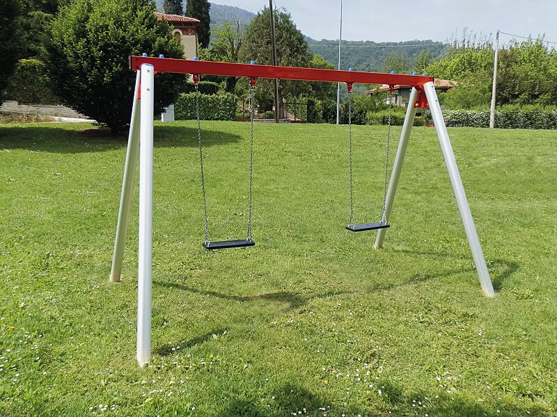 Doppelschaukel BIANCA mit 2 Standard-Sicherheitsschaukelsitzen