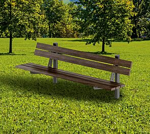 <div id=""container"" class=""container""><div id="container" class="container">Sitzbank CORTONA mit Kunststoff-Recycling-Belattung, Stahlteile in RAL 7016 anthrazitgrau</div></div>