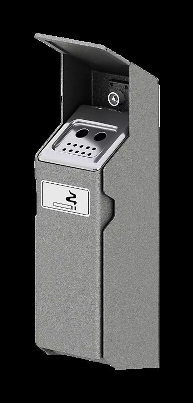 Ascher AVON in RAL 9007 graualuminium