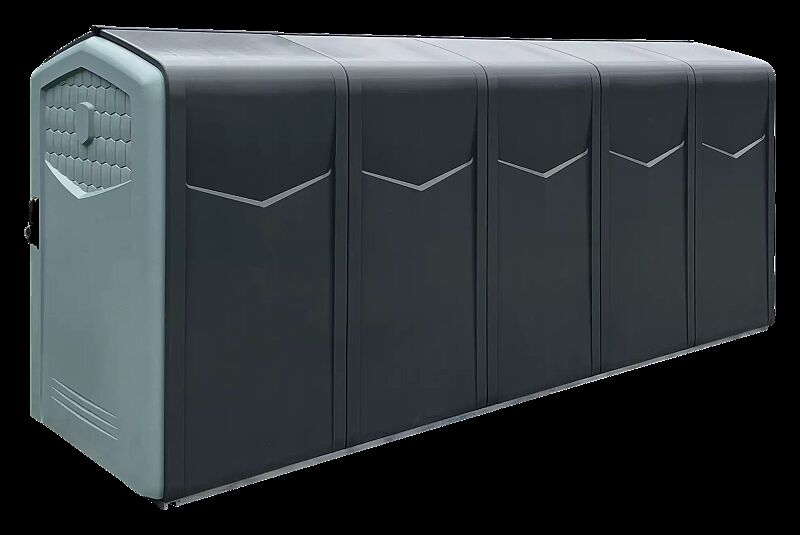 Fahrradgarage PIRAN, doppelseitige Ausführung