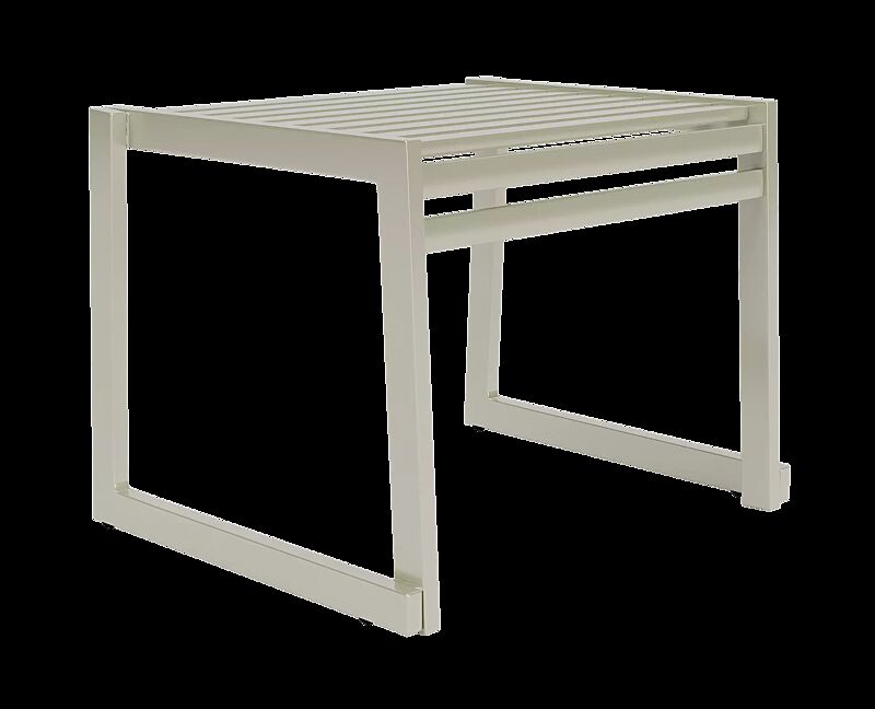 Sitz CORTINA ohne Rückenlehne, zum freien Aufstellen, in RAL 7032 kieselgrau