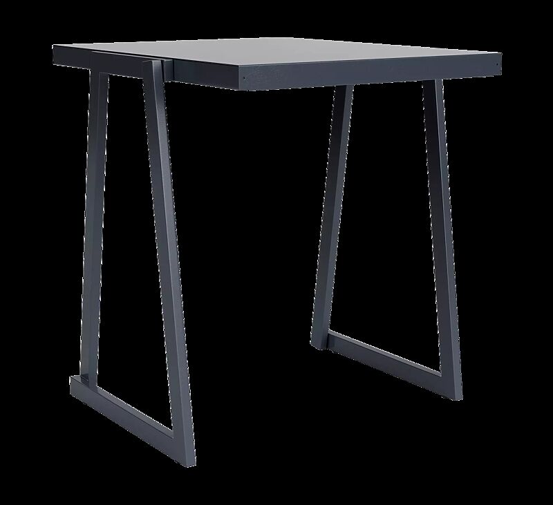 Tisch CORTINA, rechteckig, Breite 600 mm, zum freien Aufstellen, in RAL 7024 graphitgrau