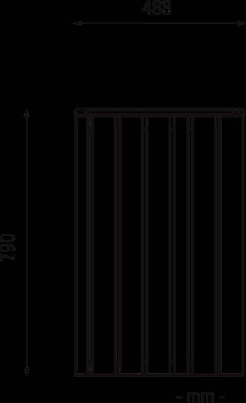 Abfallbehälter MANTUA aus Aluminium
