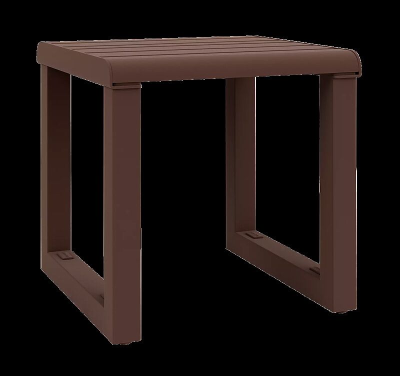 Sitz MANTUA ohne Rückenlehne, in corten