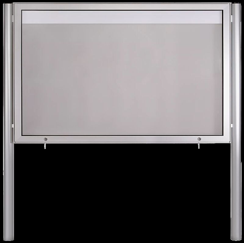 Schaukasten CITY Format 27 x DIN A4, Klappflüge, zum Einbetonieren