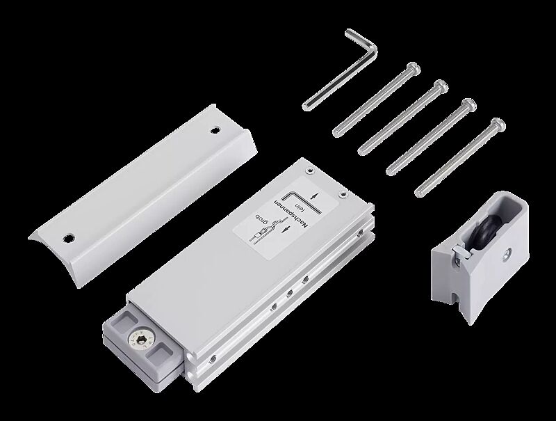 Außenliegende Hissvorrichtung aus robustem, eloxierten Metallgehäuse