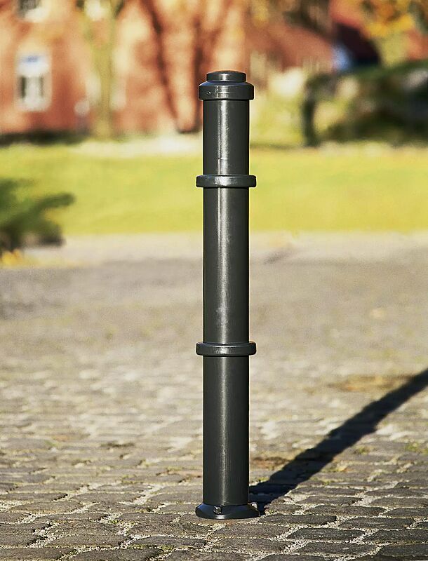 Poller ANDALUSIA Festeinbet., ohne Schließung, Stufenhelm