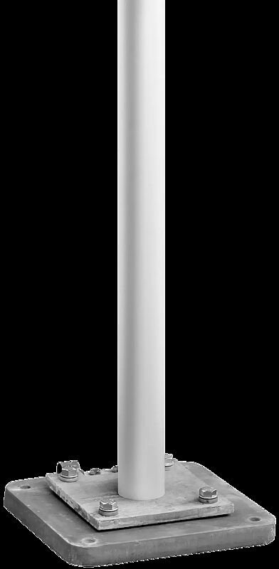 Mast-Kipphalterung TOWER für Mast-Ø 90 mm, zum Aufdübeln