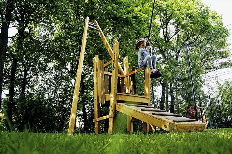 Seilbahn JORUN mit Startplattform