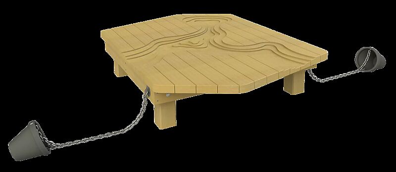 Matschtisch  aus Holz, Kollektion AUWALD