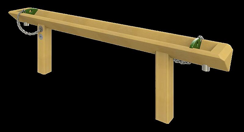 Wasserrinne mit zwei Wasserläufen