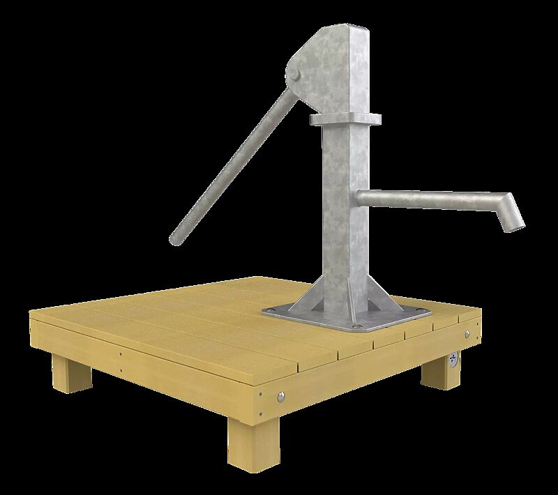 Spielplatzwasserpumpe