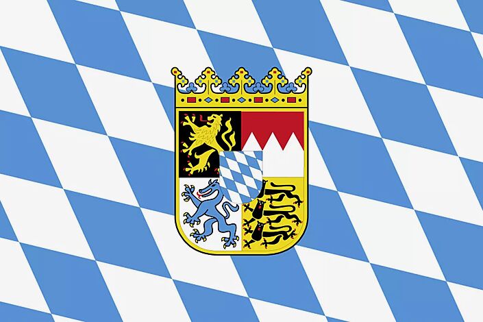 Flaggenfritze/® Gro/ße Stockflagge Schwenkflagge Einfarbig Gr/ün 60 x 90 cm