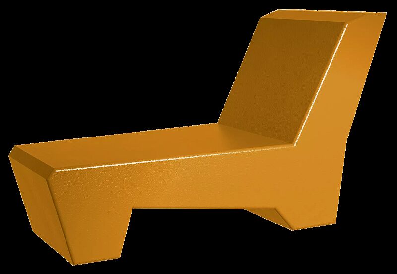 Liegebank LOUNGER SUN in RAL 2011 tieforange