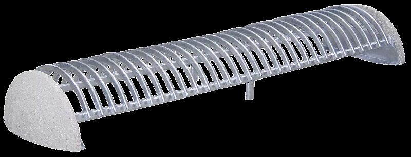 Fahrradständer RICCIO mit Betonsockel, feuerverzinkt