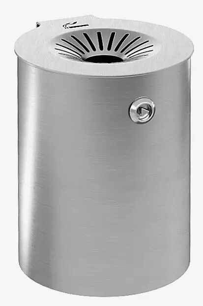 Wandascher M2 aus Edelstahl