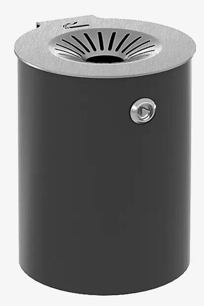 Wandascher M2 aus Edelstahl