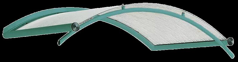 Vordach - freitragend Typ RD01 BREITE: 2200 mm - TIEFE: 1200 mm