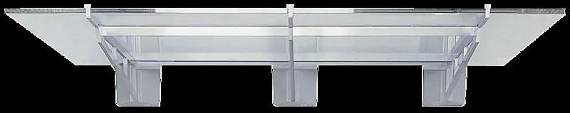 Alumininum-Vordach TECHNO