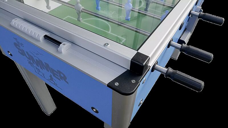 Outdoor Kickertisch NURGAS mit Glasabdeckung