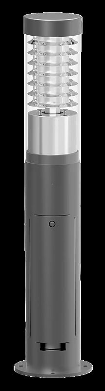 Pollerleuchte NOVELLA in DB 703 eisenglimmer