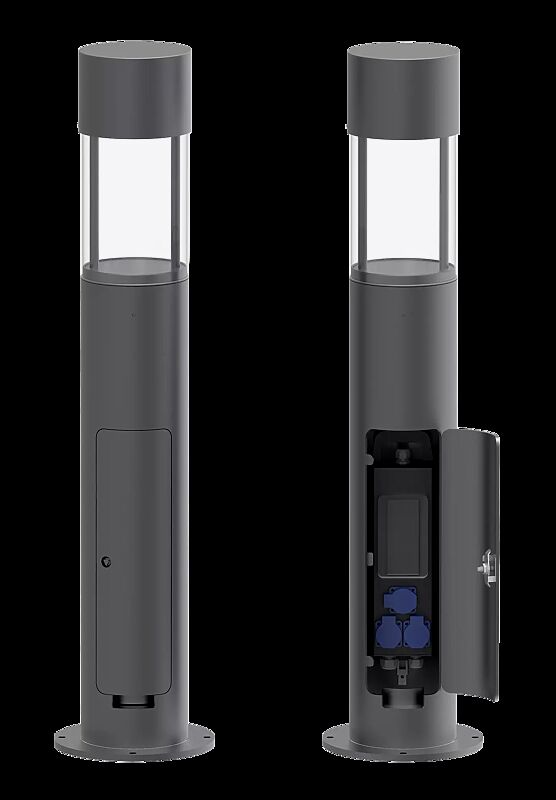 Pollerleuchte SAGONE in DB 703 eisenglimmer