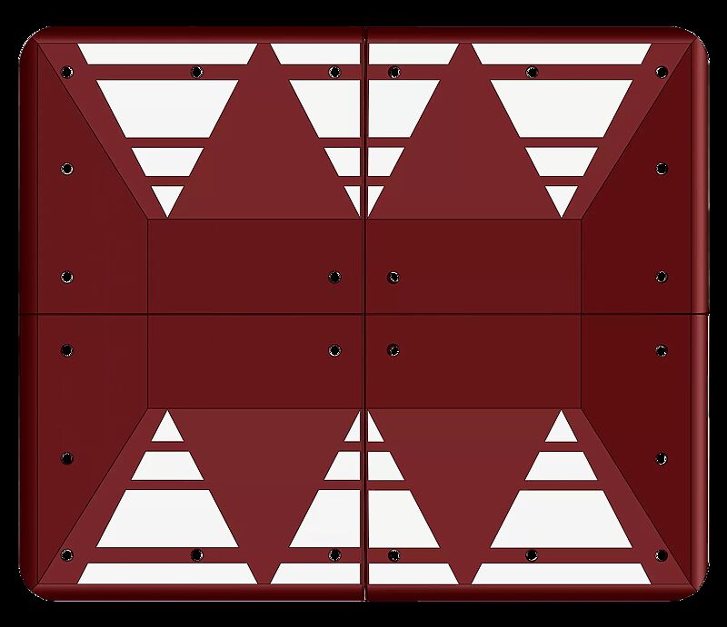Euronormkissen NONZA, 4-teilig, in anthrazit