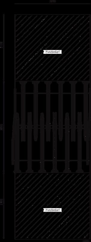 Doppelstock-Fahrradparksystem EASYLIFT CAPACITY 24 Stellplätze