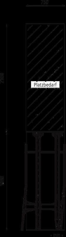 Doppelstock-Fahrradparksystem EASYLIFT CAPACITY-E mit Lademöglichkeit für E-Bikes, 4 Stellplätze