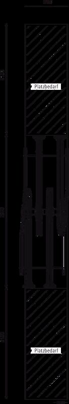 Doppelstock-Fahrradparksystem EASYLIFT CAPACITY-E mit Lademöglichkeit für E-Bikes, 8 Stellplätze