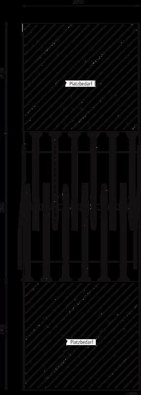 Doppelstock-Fahrradparksystem EASYLIFT PREMIUM 24 Stellplätze