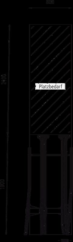 Doppelstock-Fahrradparksystem EASYLIFT PREMIUM 4 Stellplätze