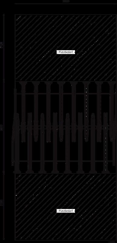 Doppelstock-Fahrradparksystem EASYLIFT PREMIUM 32 Stellplätze