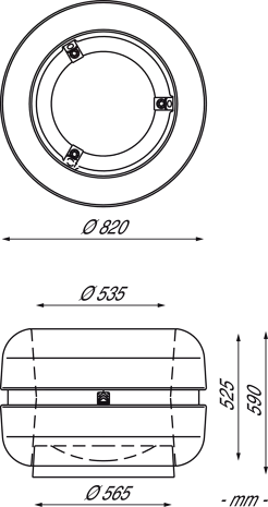 Durchm. 820 mm