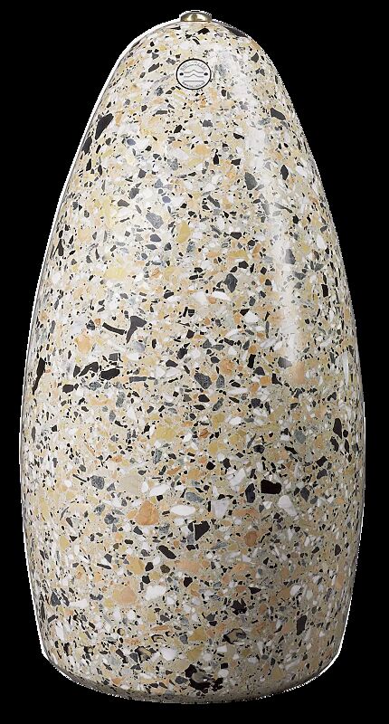 Poller PLUTONE aus rekonstituiertem Marmor geschliffen, in veneziano